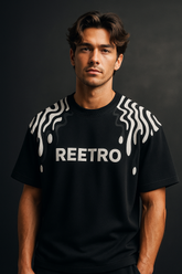REETRO - “Being Normal Must Suck” Oversized puff print premium T-Shirt – Black Luxury Streetwear Tee
