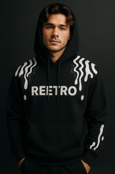 REETRO “Being Normal Must Suck” Oversized Hoodie – Black premium Streetwear Hoodie